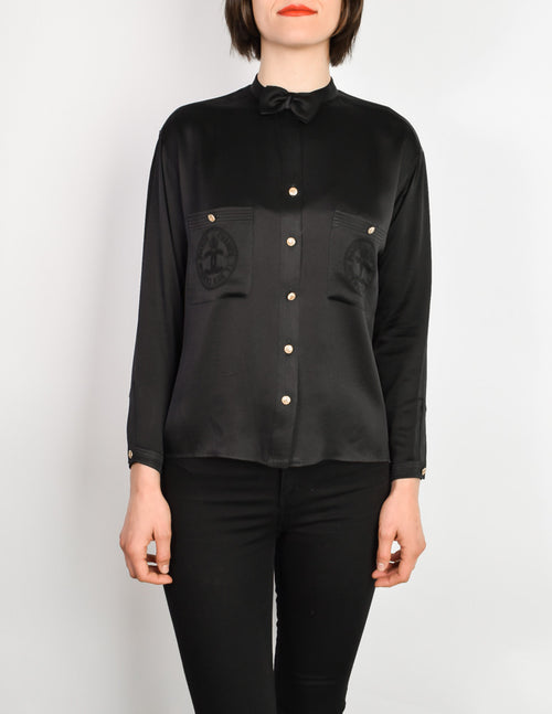 chanel bow top xs