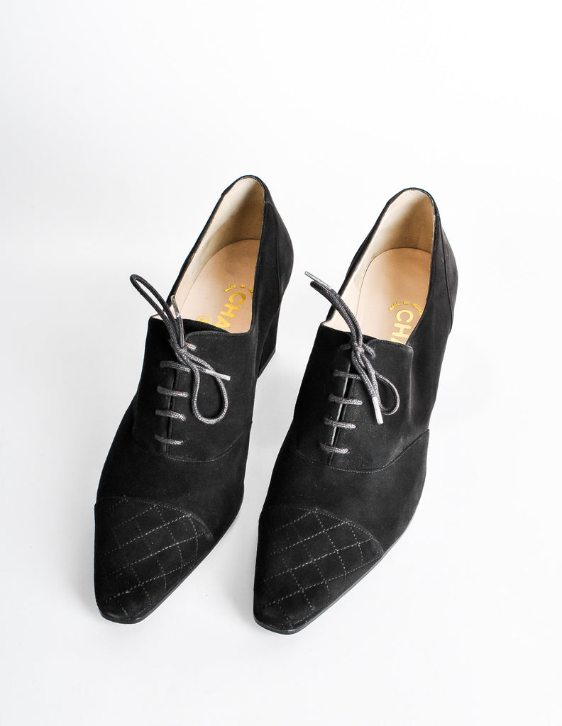 Chanel oxford heels discount