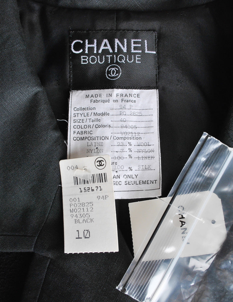 Chanel boutique sale jacket