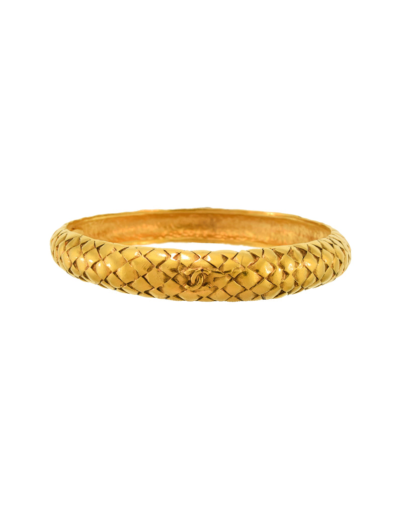 Chanel store gold bangle