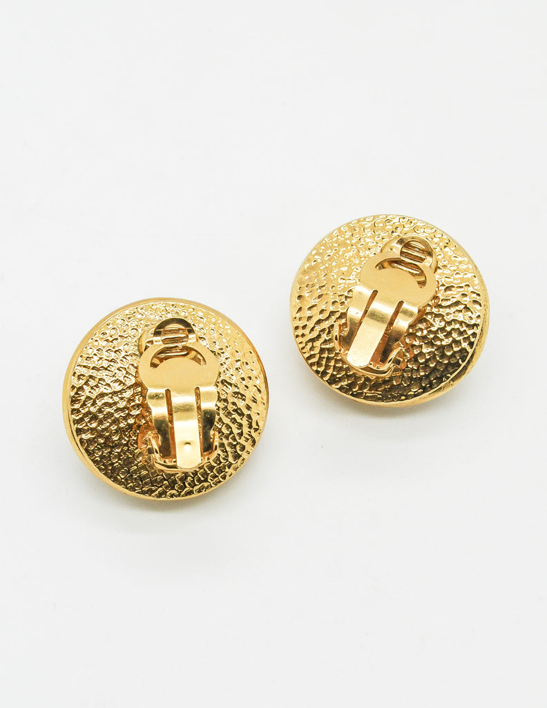 Chanel name earrings deals