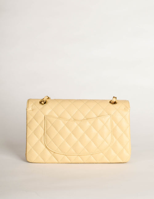 2.55 Chanel Collector's Medium 2 55 Dbl Flap Bag Beige Cream