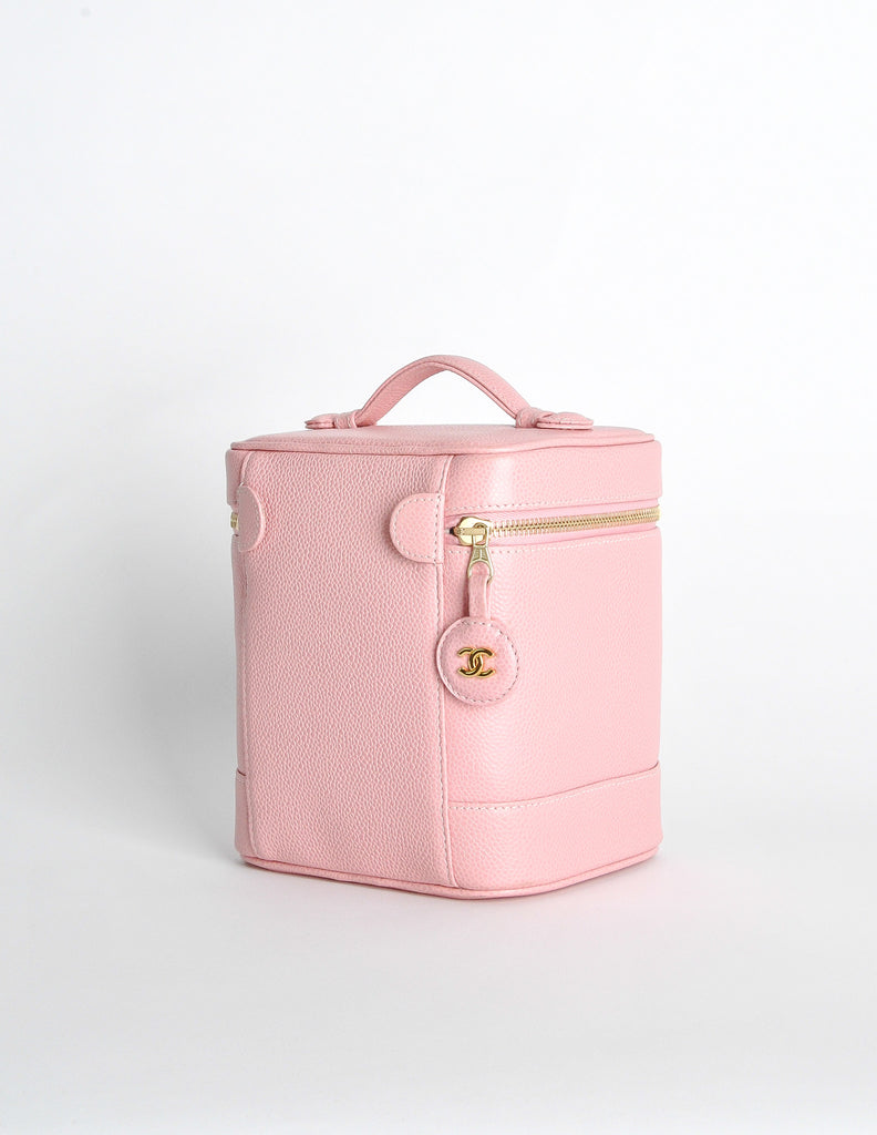 Chanel makeup case bag top