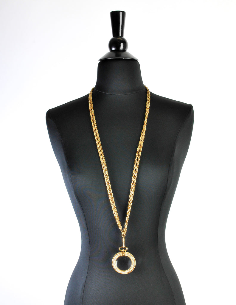 Vintage chanel hotsell necklaces for sale