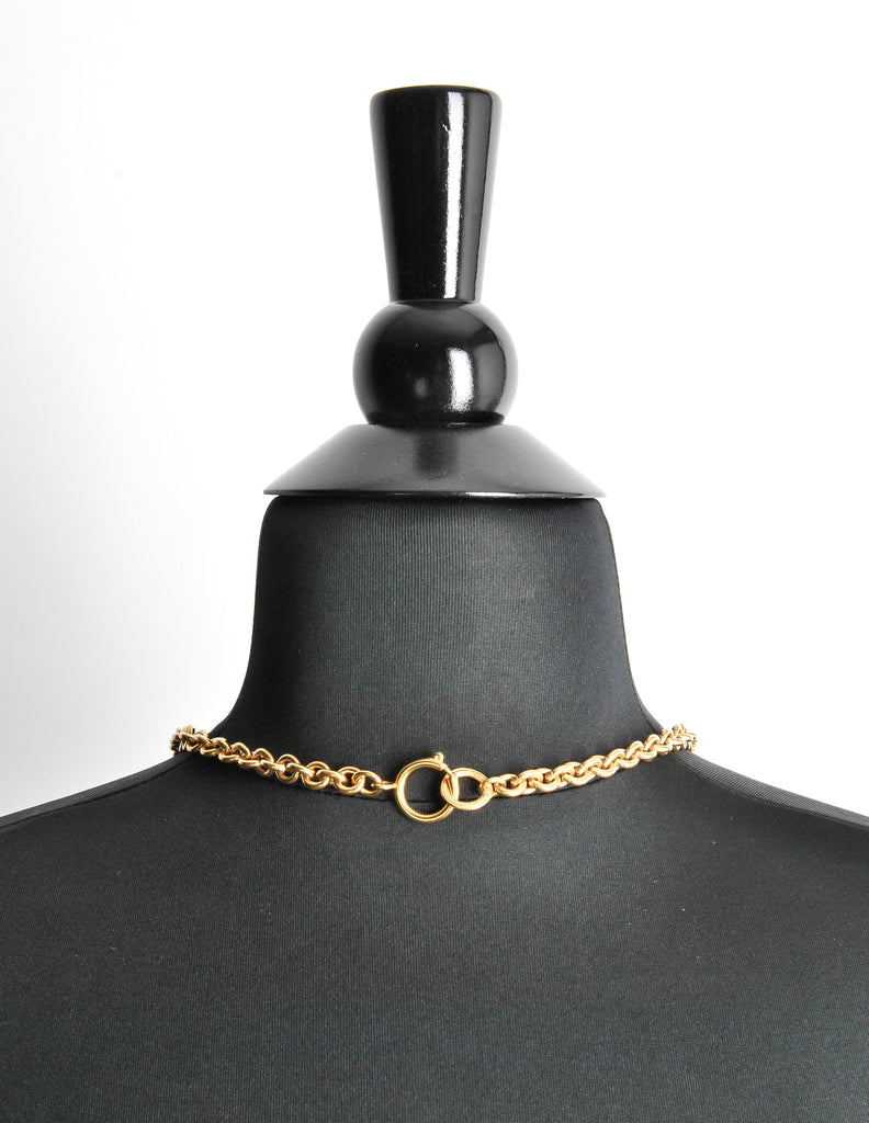 Chanel heart discount shaped flower necklace
