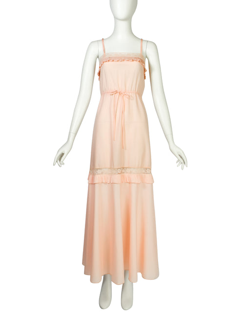 chloe pink slip dress Chloe Pink