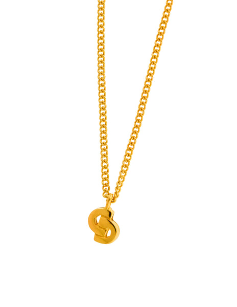 Christian Dior Vintage Gold Mini CD Logo Charm Chain Bracelet