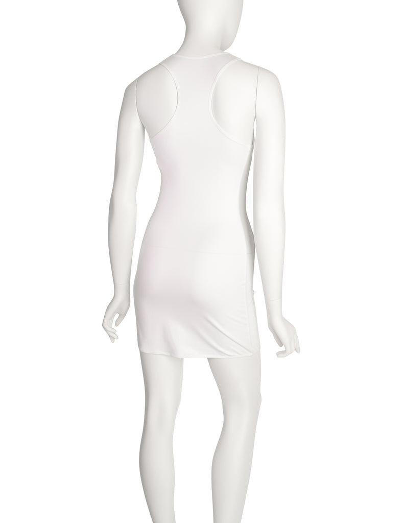 Christian Dior Vintage SS 2001 by John Galliano MISS DIOR White Cotton Amarcord Vintage Fashion Christian Dior Vintage SS 2001 by John Galliano MISS DIOR White Cotton Amarcord Vintage Fashion