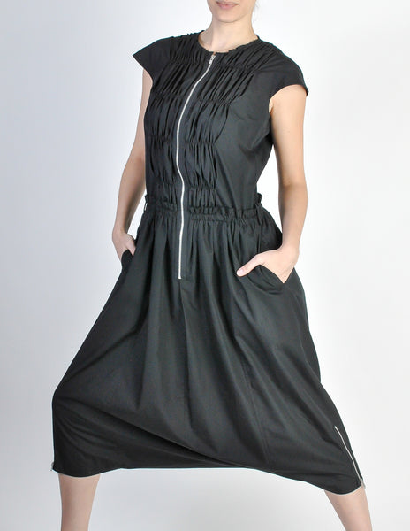 Comme des Garçons Black Conceptual Harem Jumpsuit - Amarcord Vintage Fashion
 - 8