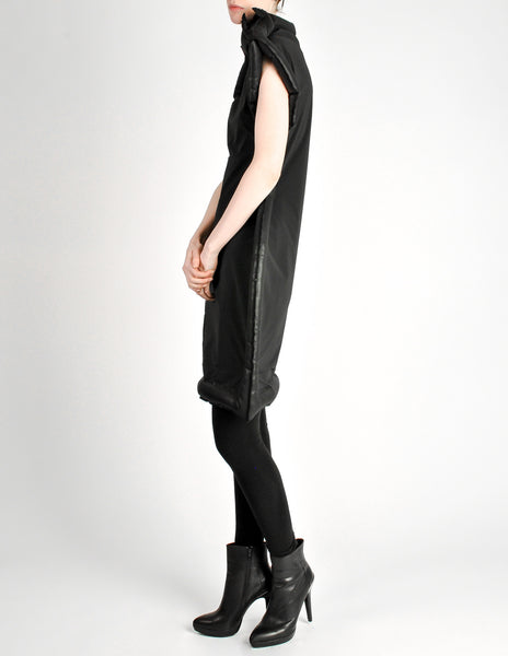 Comme des Garçons Black Puffed Tube Frame Dress