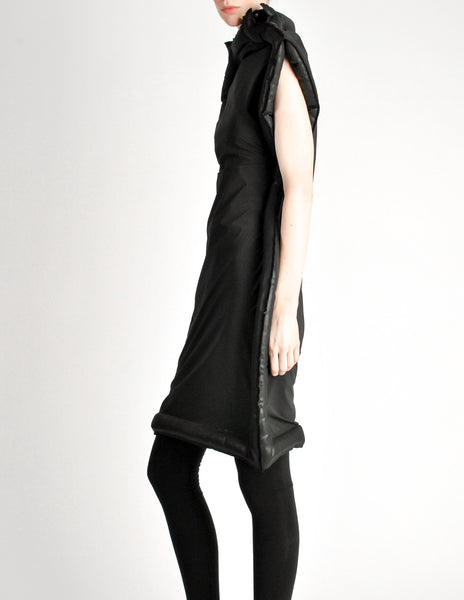 Comme des Garçons Black Puffed Tube Frame Dress