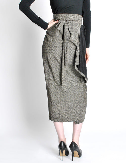 Comme des Garcons Vintage Conceptual Wrap Skirt – Amarcord Vintage