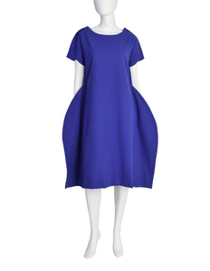 Comme des Garcons AW 2012 Purple Oversized Dramatic Silhouette Dress