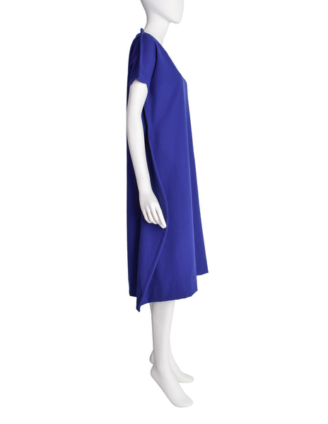 Comme des Garcons AW 2012 Purple Oversized Dramatic Silhouette Dress