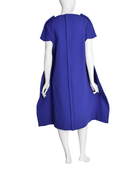 Comme des Garcons AW 2012 Purple Oversized Dramatic Silhouette Dress