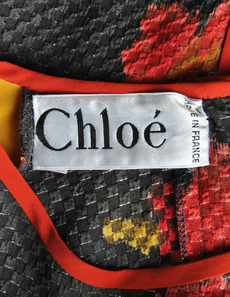 Chloe Vintage Floral Kimono Dress - Amarcord Vintage Fashion
 - 9