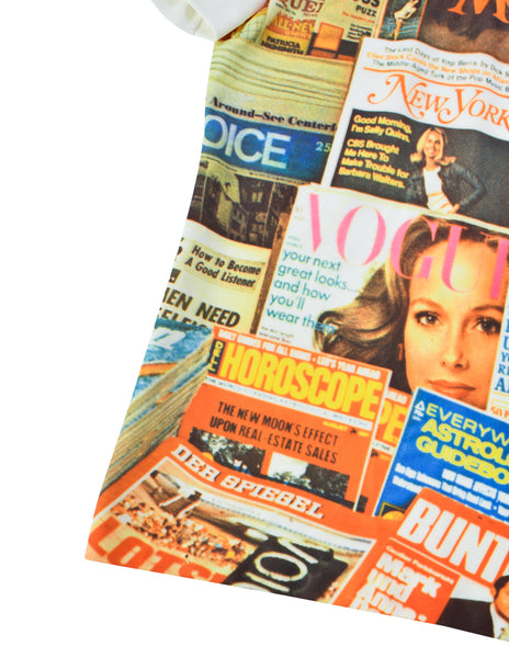 1970s Vintage Colorful Magazine Print Novelty Tee