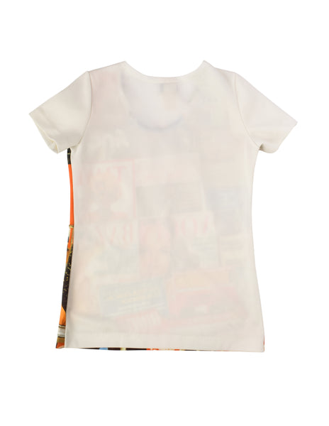 1970s Vintage Colorful Magazine Print Novelty Tee
