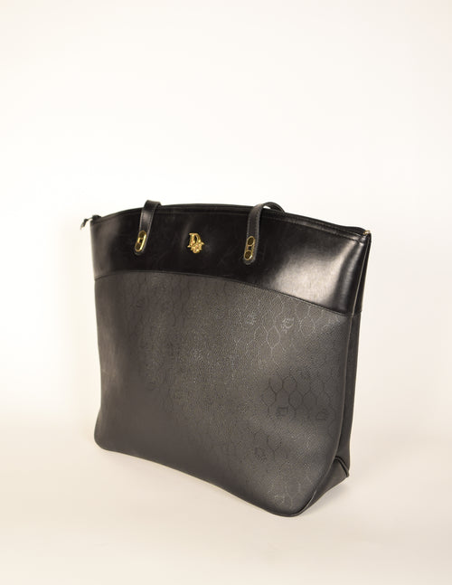 Christian dior online tote bag leather