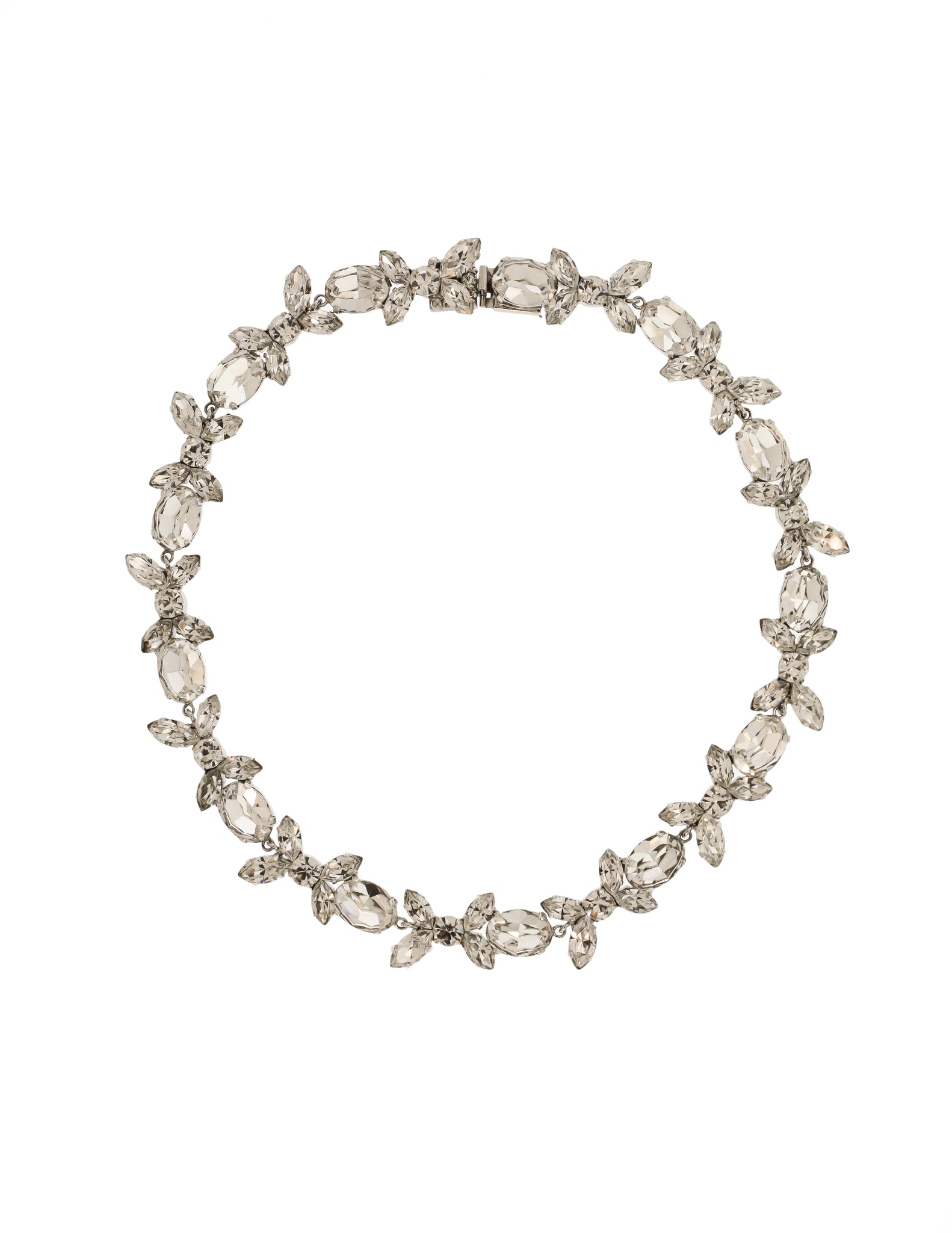 Christian Dior Vintage Crystal Rhinestone Collar Necklace
