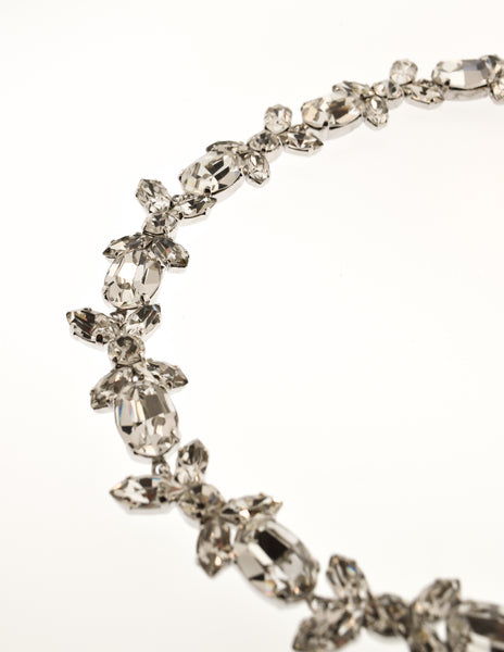 Christian Dior Vintage Crystal Rhinestone Collar Necklace