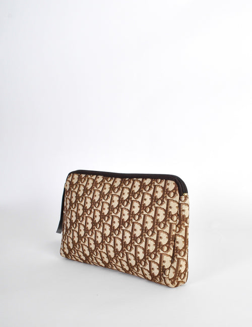 食品・日用品 半額ストア Christian Amarcord – Bag Clutch Monogram Brown Vintage Dior バッグ