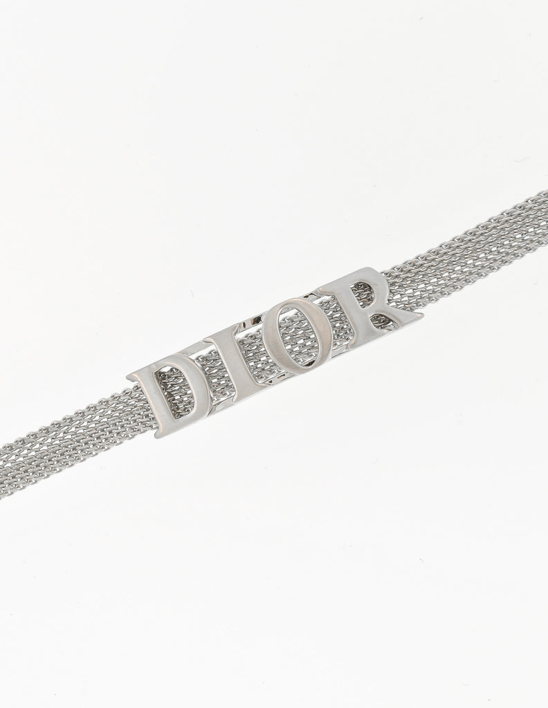 Christian Dior Vintage Silver DIOR Bracelet – Amarcord