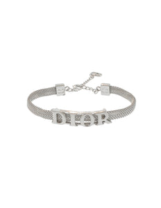 Christian Dior Vintage Silver DIOR Bracelet