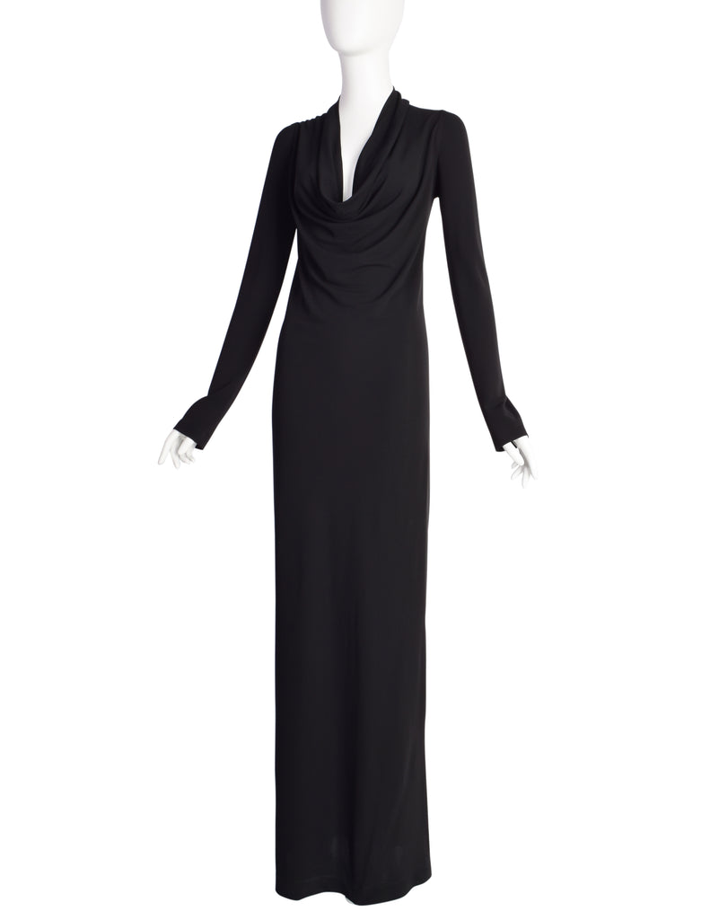 donna karan jersey dress Donna Karan Weekend Women's Elbow-Sleeve Collared Polo Dress - Black