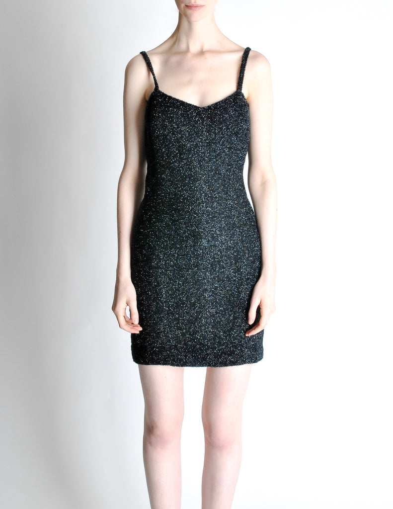 Armani little black dress hotsell
