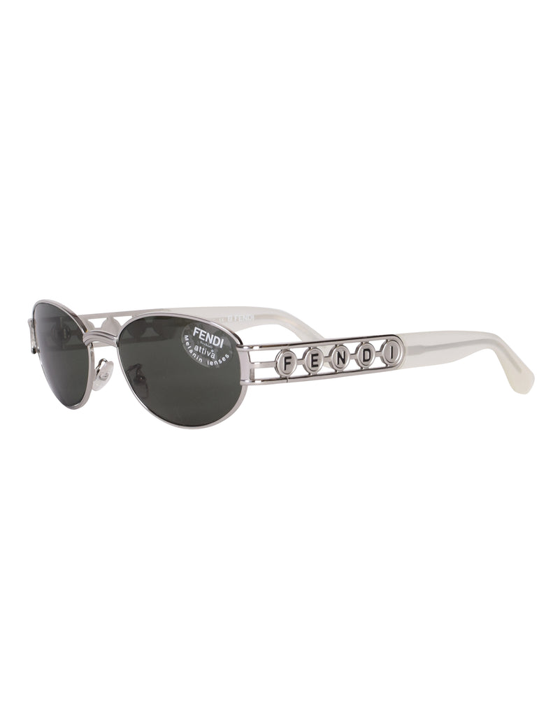 Fendi palladium sales sunglasses