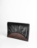 Leather clutch bag Fendi Brown in Leather - 34329065