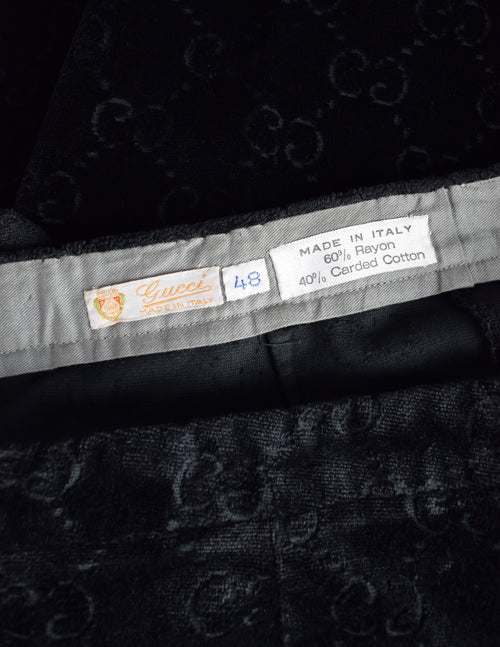 パンツ vintage made in ITALY GUCCI pants ce Vintage Gucci Pants - Etsy