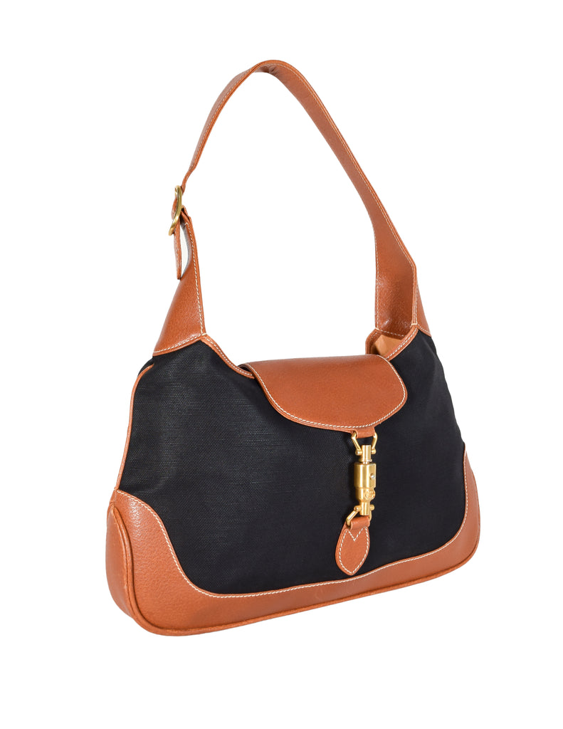 Hobo leather handbag Gucci Black in Leather - 25925756