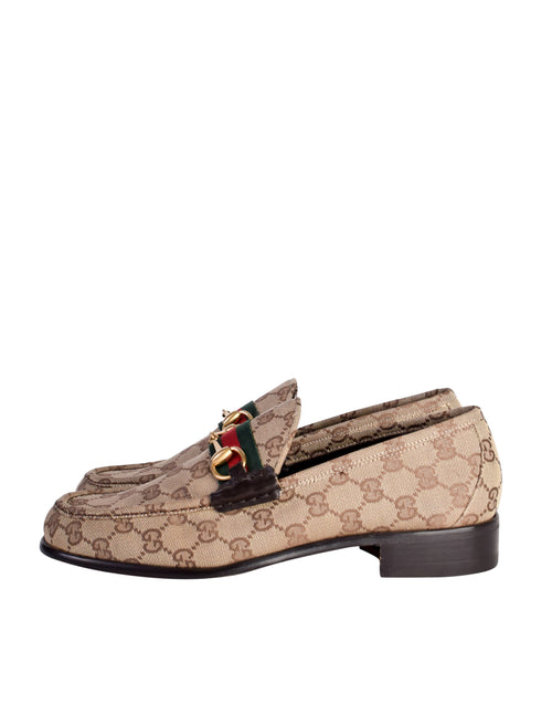 Gucci Vintage Mens Iconic Brown GG Monogram Web Stripe Horsebit Loafer – Amarcord Vintage Fashion Gucci Vintage Mens Iconic Brown GG Monogram Web Stripe Horsebit Loafer – Amarcord Vintage Fashion