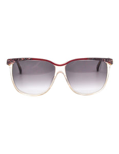 Gucci Vintage Maroon Marble and Clear Sunglasses