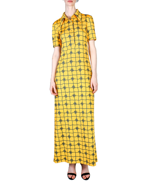 Gucci yellow discount dress