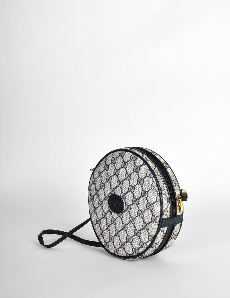 Gucci navy blue purse on sale