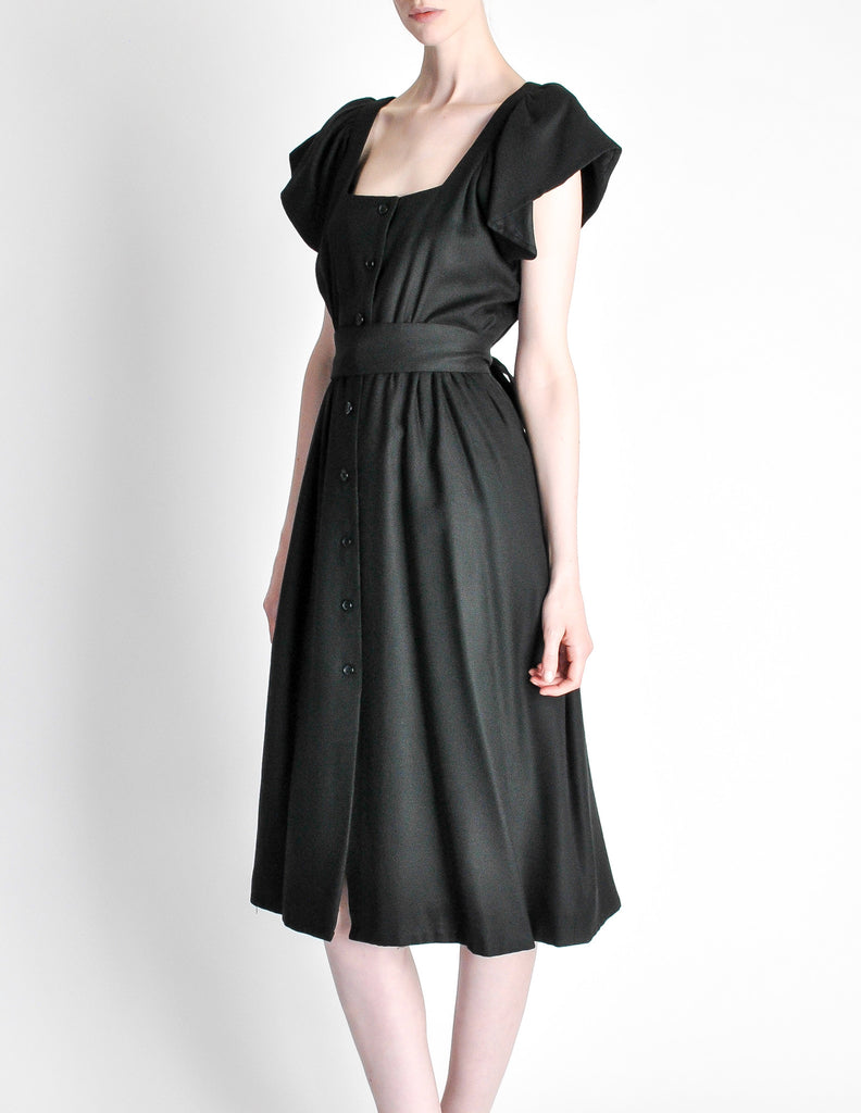Halston black cocktail dress shop