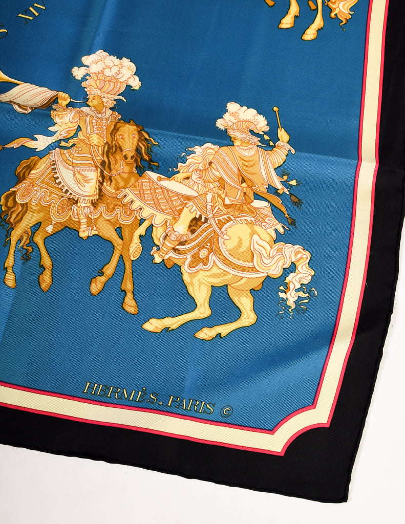 hermes scarf horse