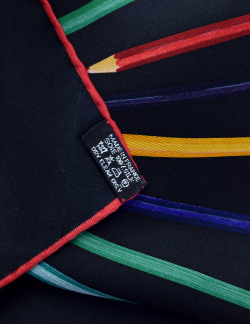 Hermes Vintage A Vos Crayons by Leigh Cooke Multicolor Black
