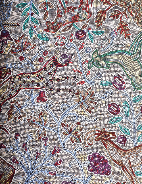 Hermes Vintage Pavement by Maurice Tranchant Animal Mosaic