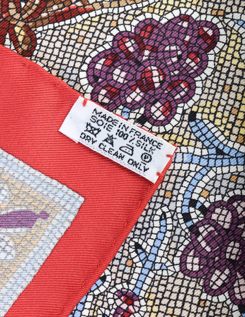 Hermes Vintage Pavement by Maurice Tranchant Animal Mosaic Print