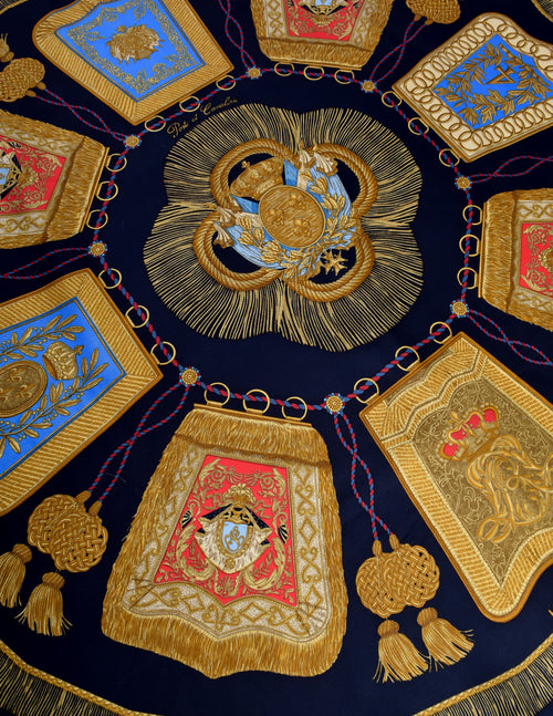 Hermes Vintage Poste et Cavalerie by Joachim Metz Black Hermes Vintage Poste et Cavalerie by Joachim Metz Black
