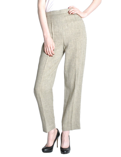 Hermès Linen Trouser Pant - Amarcord Vintage Fashion
 - 1