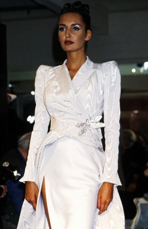 イタリア製 John Galliano サーキュラー カフス カットソー John Galliano Vintage SS 1995 Misia Diva Runway Extraordinary Dove