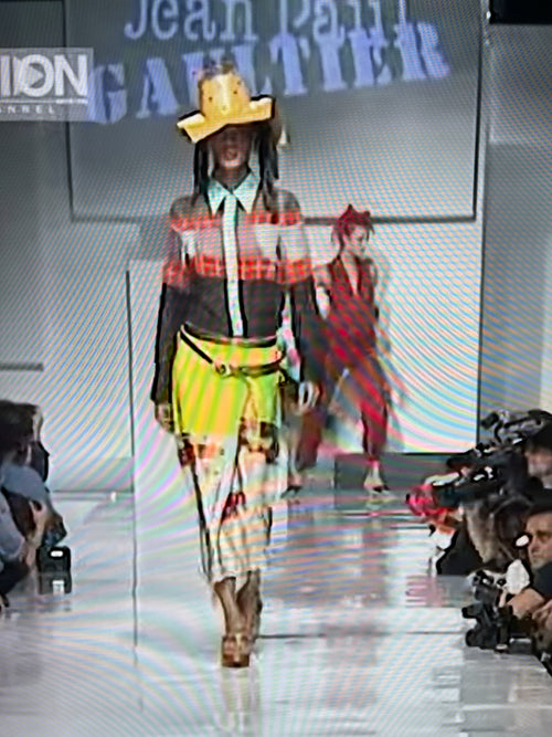 Jean Paul Gaultier Vintage Spring 1996 'Cyberbaba' Patchwork