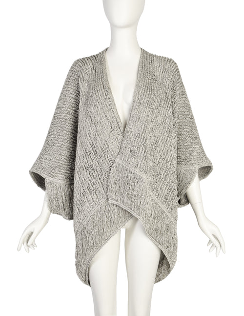 Issey Miyake Vintage SS 1984 Rare Special Grey White String Chain