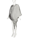 Pleats Please by Issey Miyake Light Blue Dramatic Madame T Wrap Cape T –  Amarcord Vintage Fashion