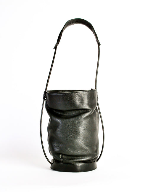 Vintage leather bucket bag sale
